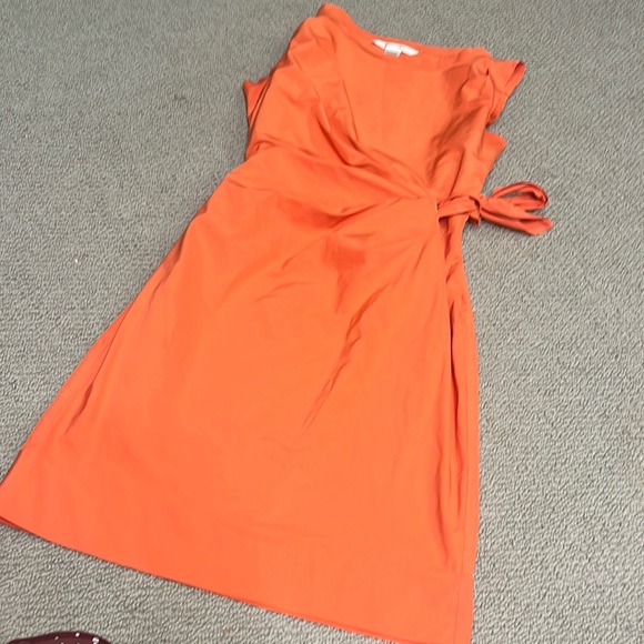 Diane von Furstenberg Della Dress in Peach 8 - Picture 2 of 10